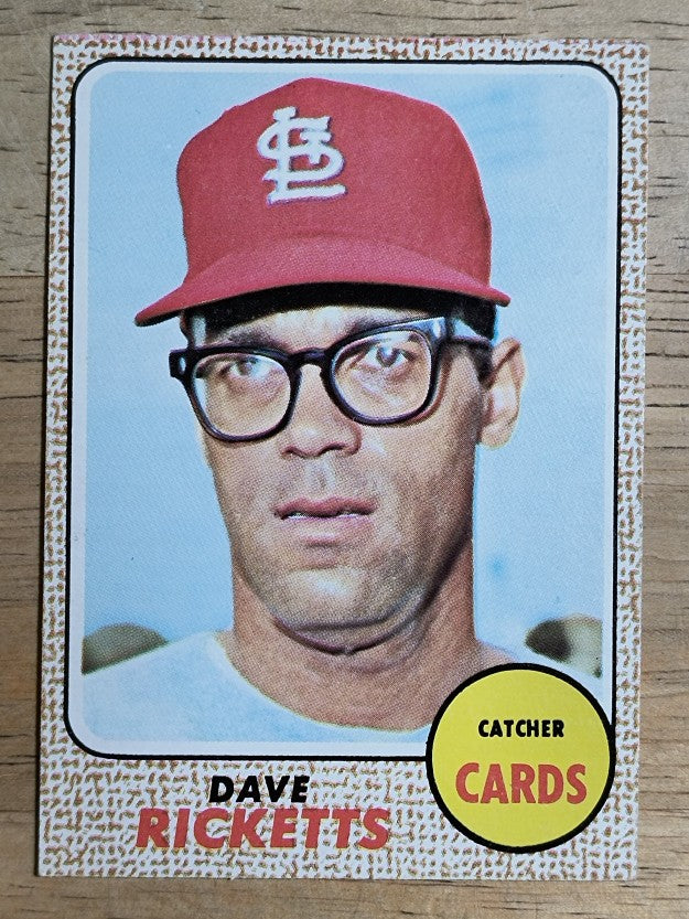 1968 Topps #46 Dave Ricketts (NM)