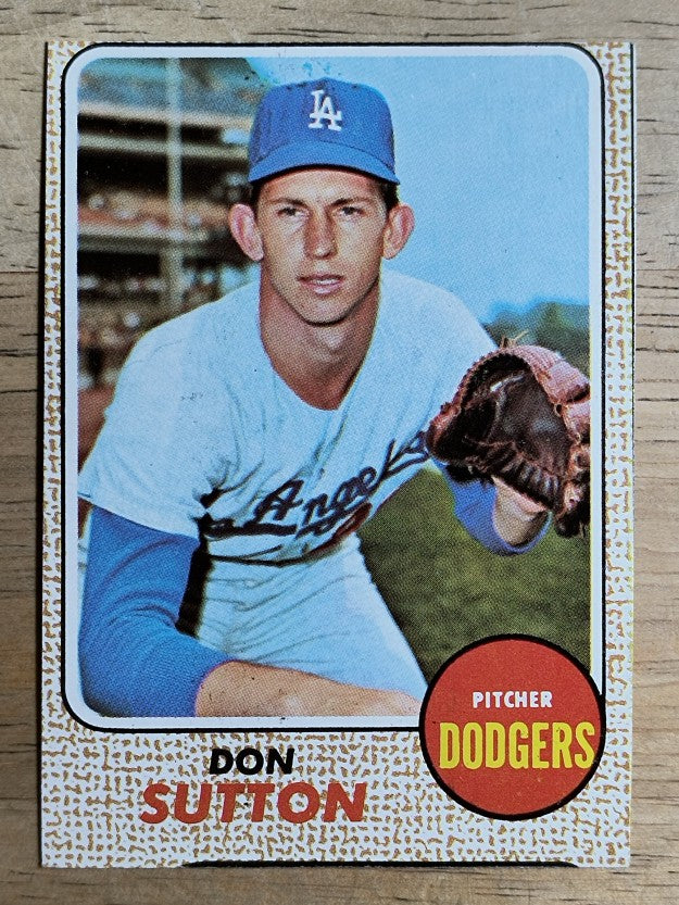 1968 Topps #103 Don Sutton (VGEX)