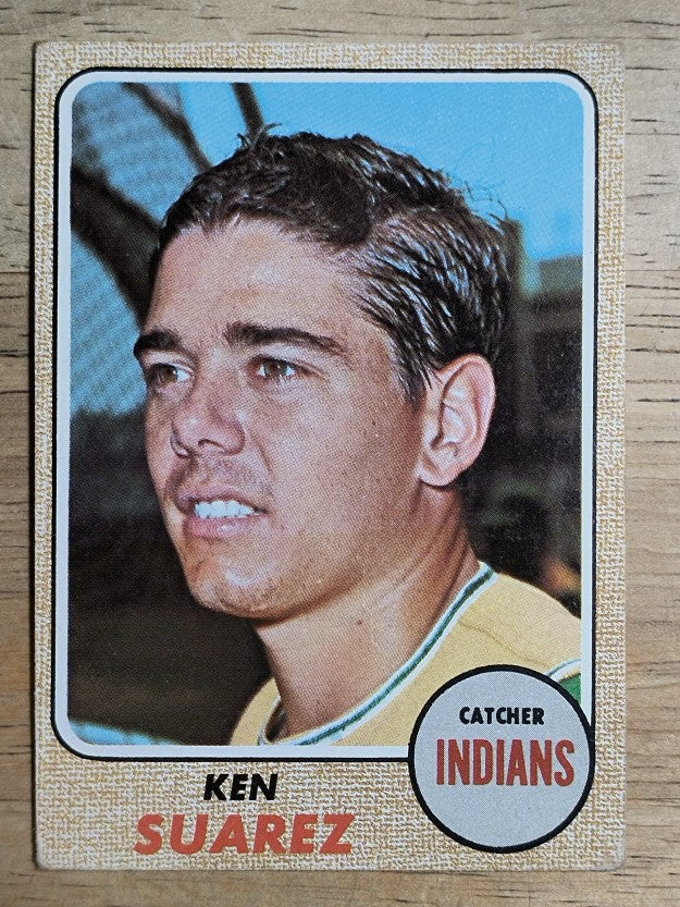 1968 Topps #218 Ken Suarez (VG)