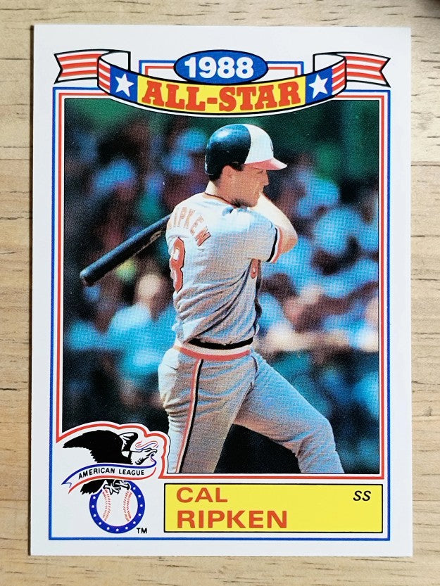 1989 Topps Glossy All-Stars #5 Cal Ripken