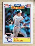 1989 Topps Glossy All-Stars #5 Cal Ripken