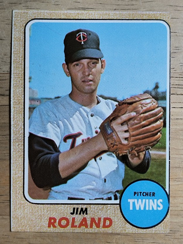 1968 Topps #276 Jim Roland (VG)