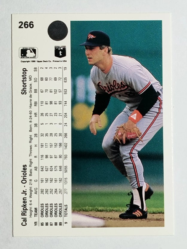 1990 Upper Deck #266 Cal Ripken