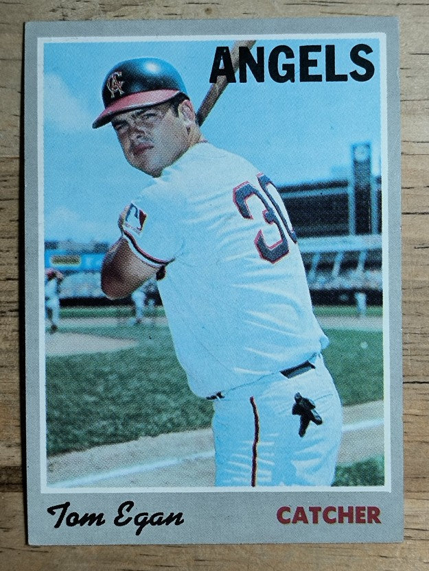 1970 Topps #4 Tom Egan (EX)