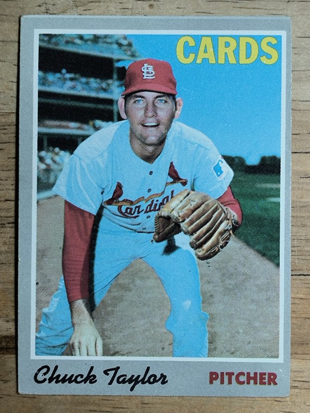 1970 Topps #119 Chuck Taylor RC (VGEX)