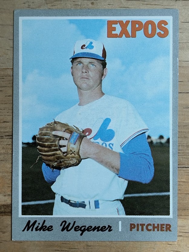 1970 Topps #193 Mike Wegener (EX)