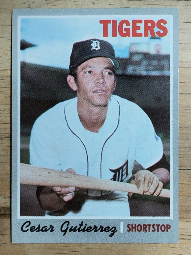 1970 Topps #269 Cesar Gutierrez (EX)