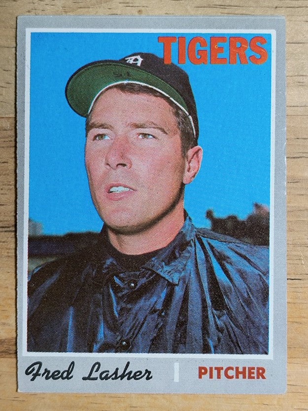 1970 Topps #356 Fred Lasher (EXMT)