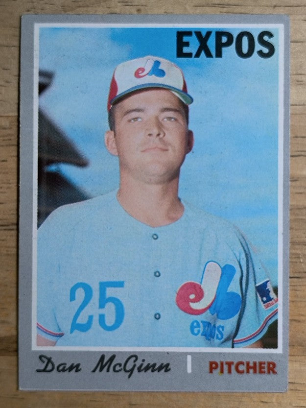 1970 Topps #364 Dan McGinn (EX)
