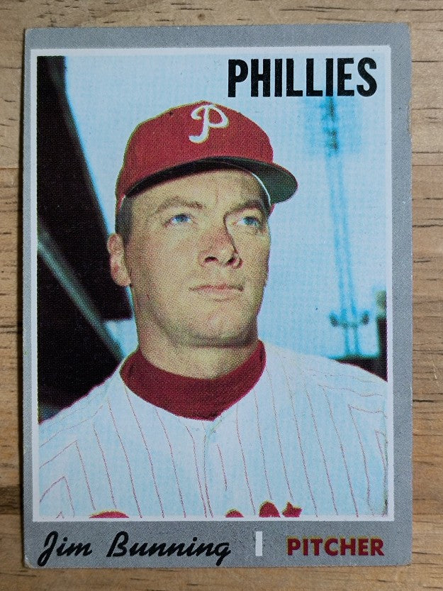 1970 Topps #403 Jim Bunning (VGEX)