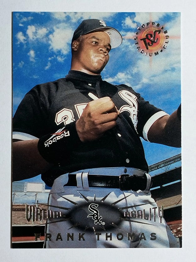 1995 Stadium Club Virtual Reality #209 Frank Thomas