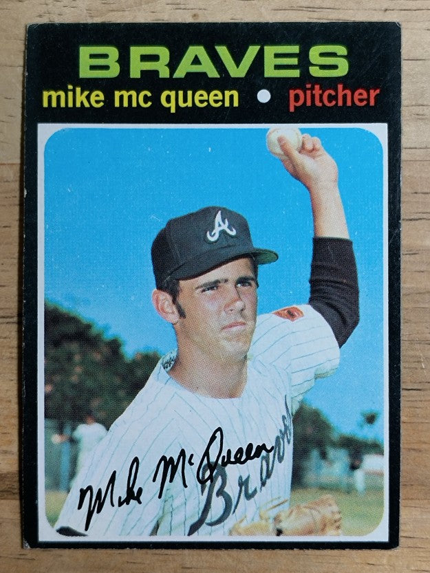 1971 Topps #8 Mike McQueen (VGEX)