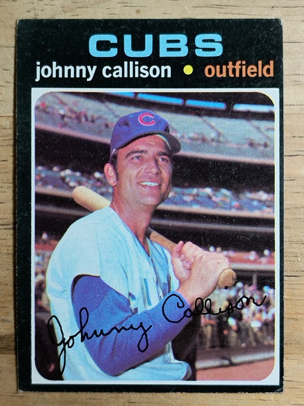 1971 Topps #12 Johnny Callison (VGEX)