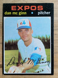 1971 Topps #21 Dan McGinn (VGEX)