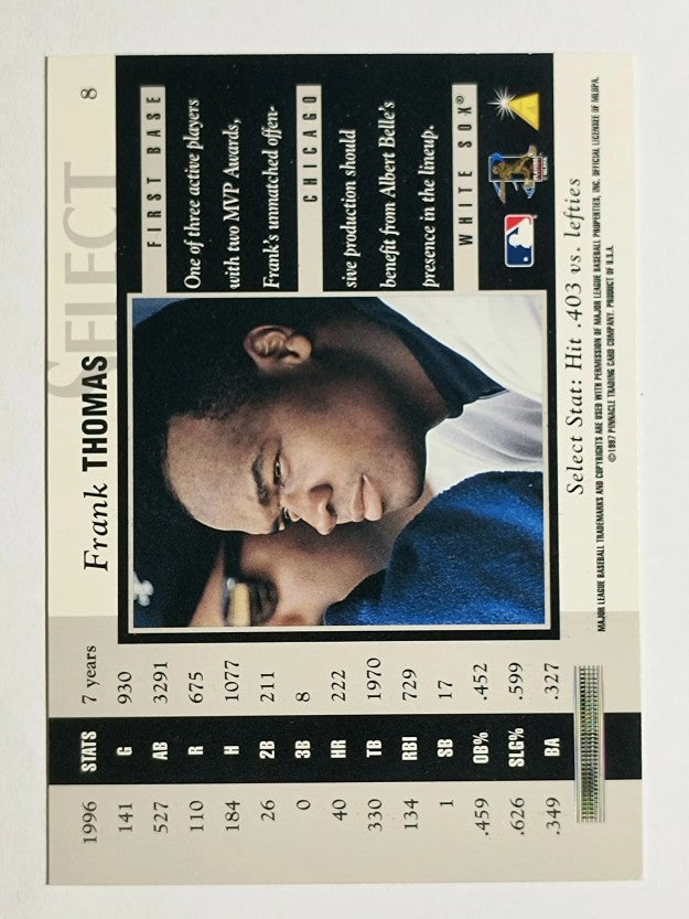 1997 Select #8 Frank Thomas B
