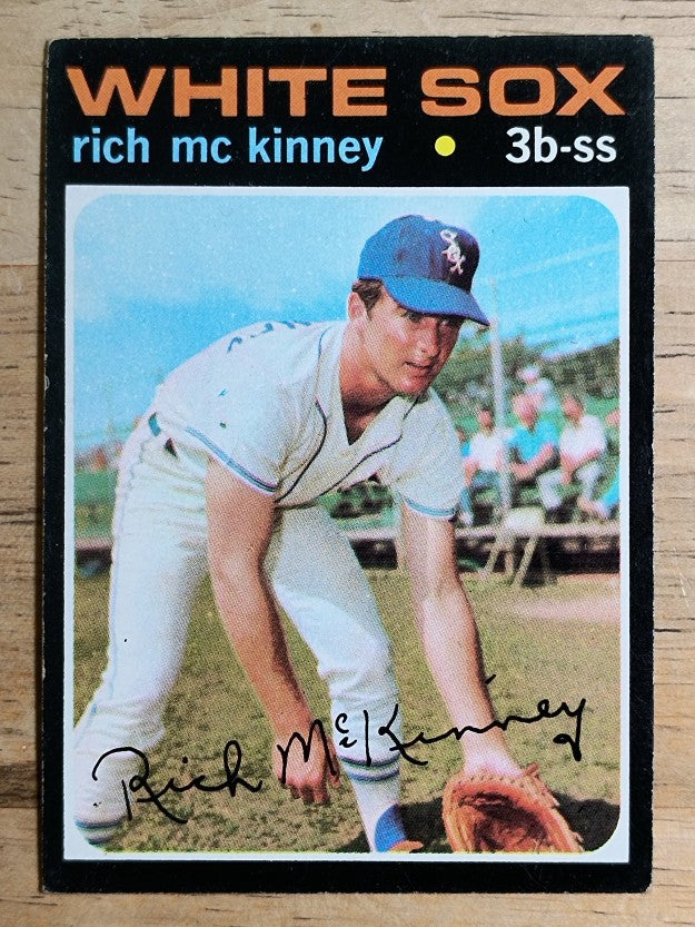 1971 Topps #37 Rich McKinney RC (VGEX)