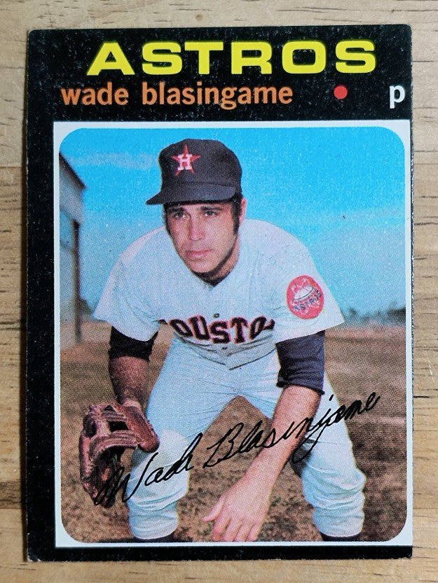 1971 Topps #79 Wade Blasingame (VG)