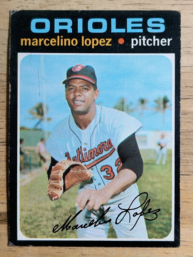 1971 Topps #137 Marcelino Lopez (VG)