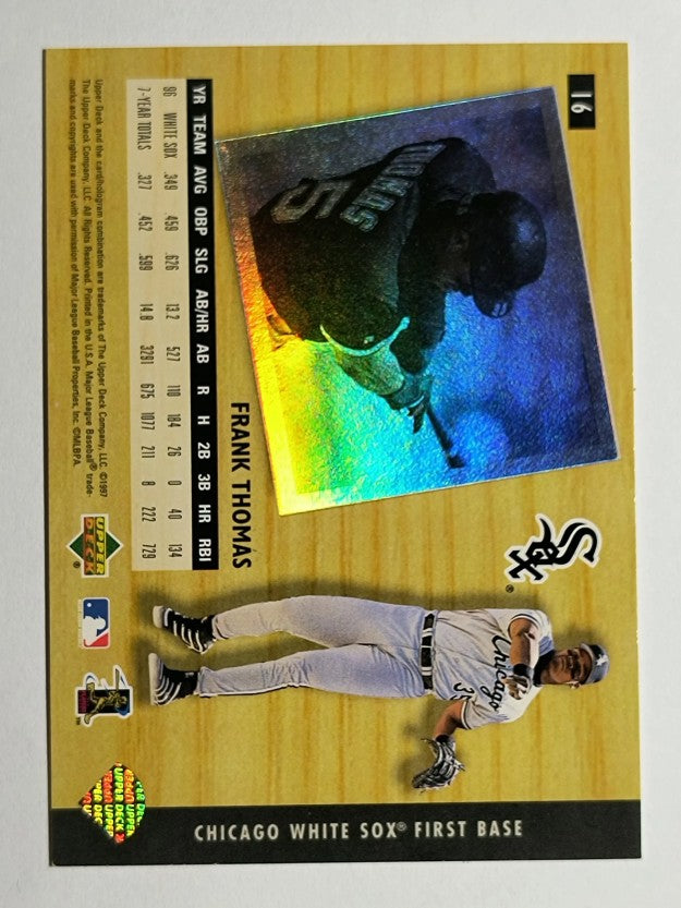 1997 UD3 #16 Frank Thomas