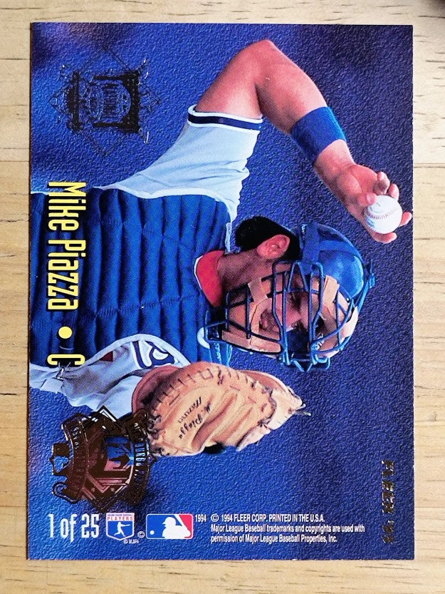 1995 Fleer All-Stars #1 Mike Piazza/Ivan Rodriguez