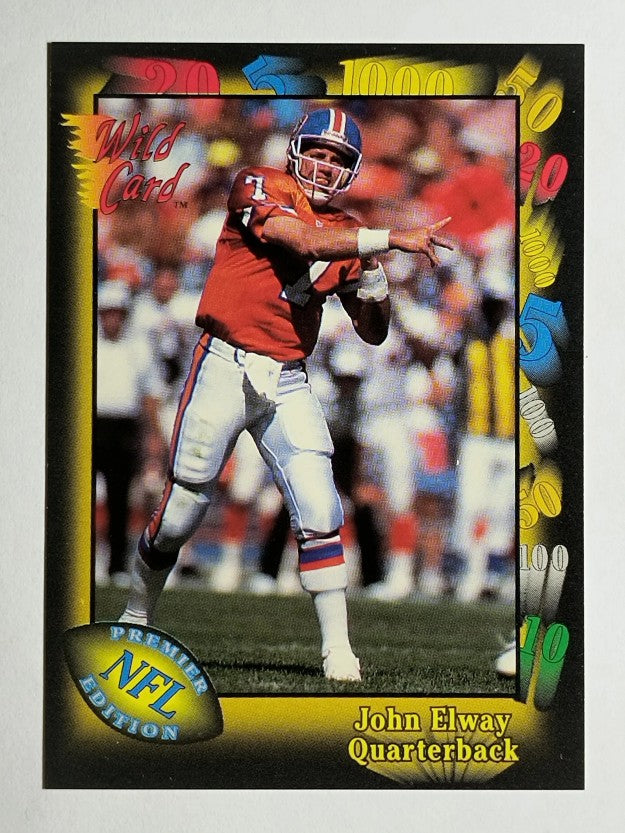 1991 Wild Card #4 John Elway