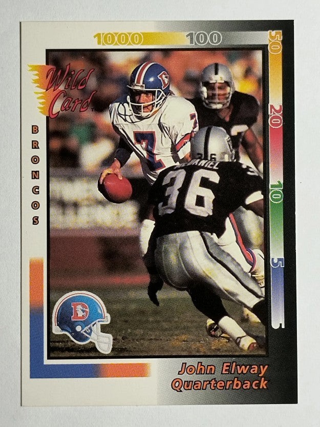 1992 Wild Card #117 John Elway