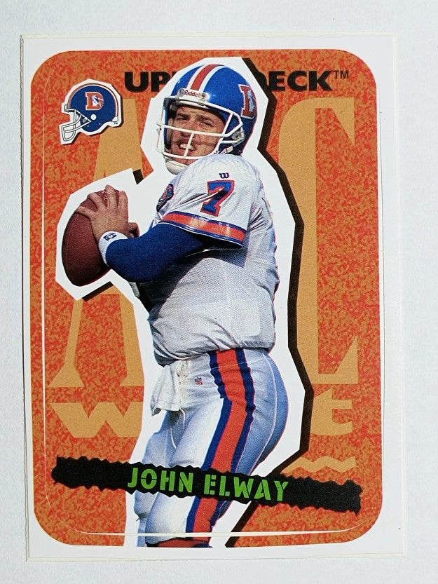 1995 Collector's Choice Update Stick-Ums #26 John Elway
