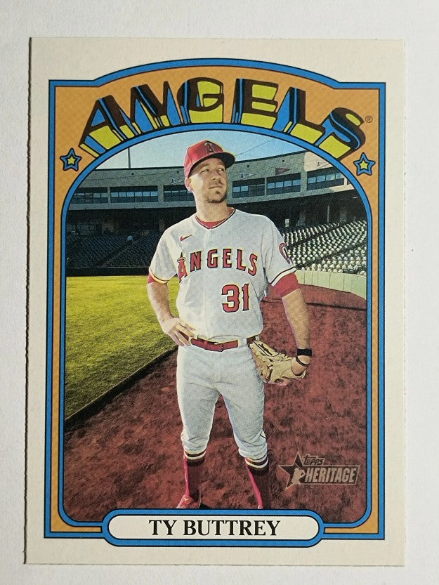 2021 Topps Heritage #4 Ty Buttrey