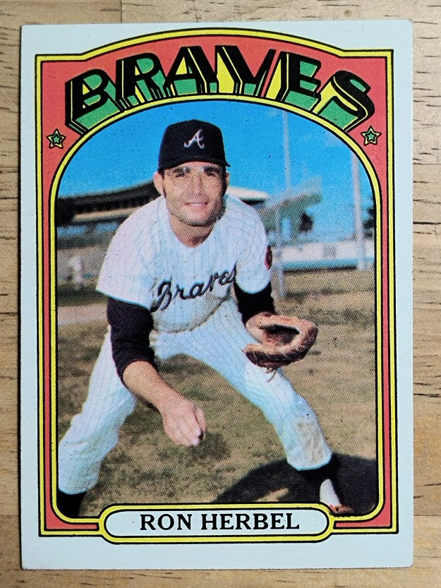 1972 Topps #469 Ron Herbel (EX)