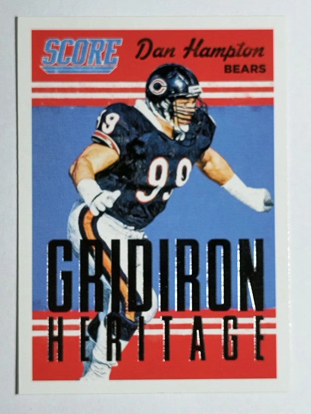 2015 Score Gridiron Heritage #9 Dan Hampton
