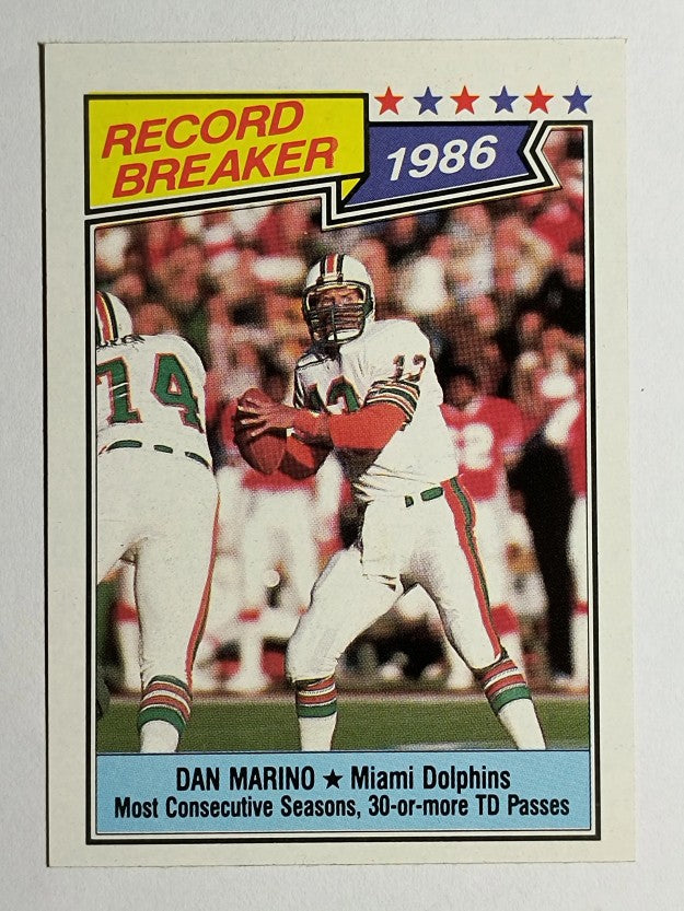 1987 Topps #6 Dan Marino RB