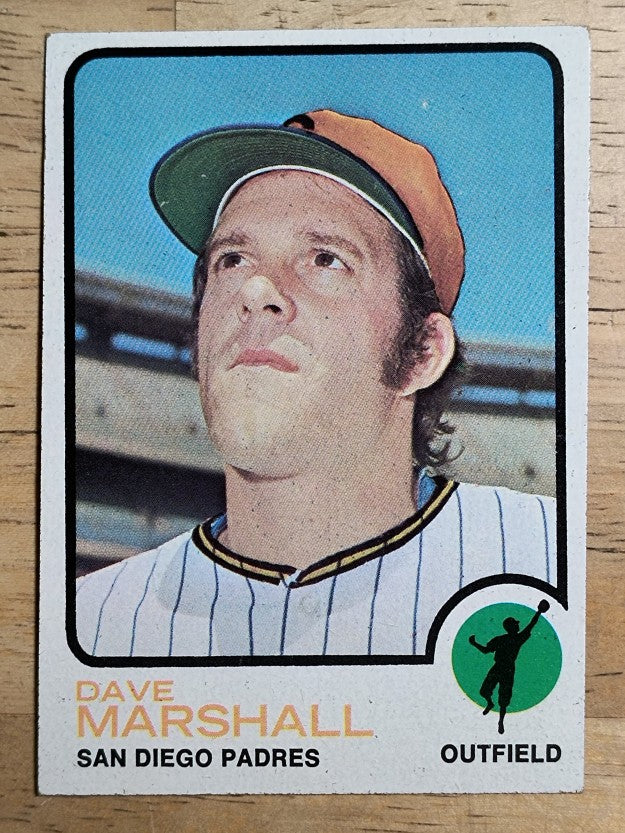 1973 Topps #513 Dave Marshall (VGEX)