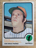 1973 Topps #513 Dave Marshall (VGEX)