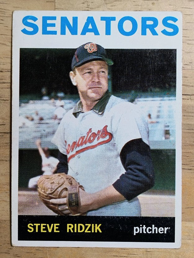 1964 Topps #92 Steve Ridzik (VG)