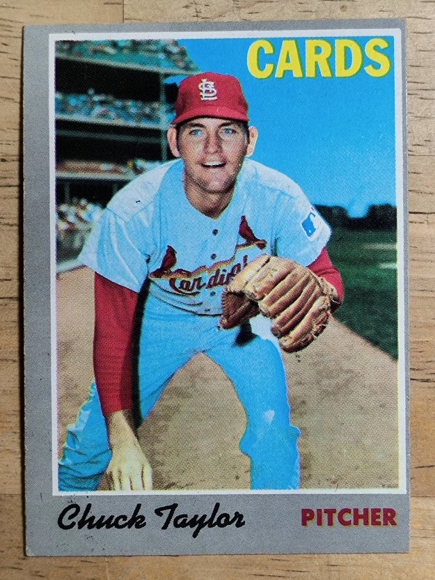1970 Topps #119 Chuck Taylor RC (VG)