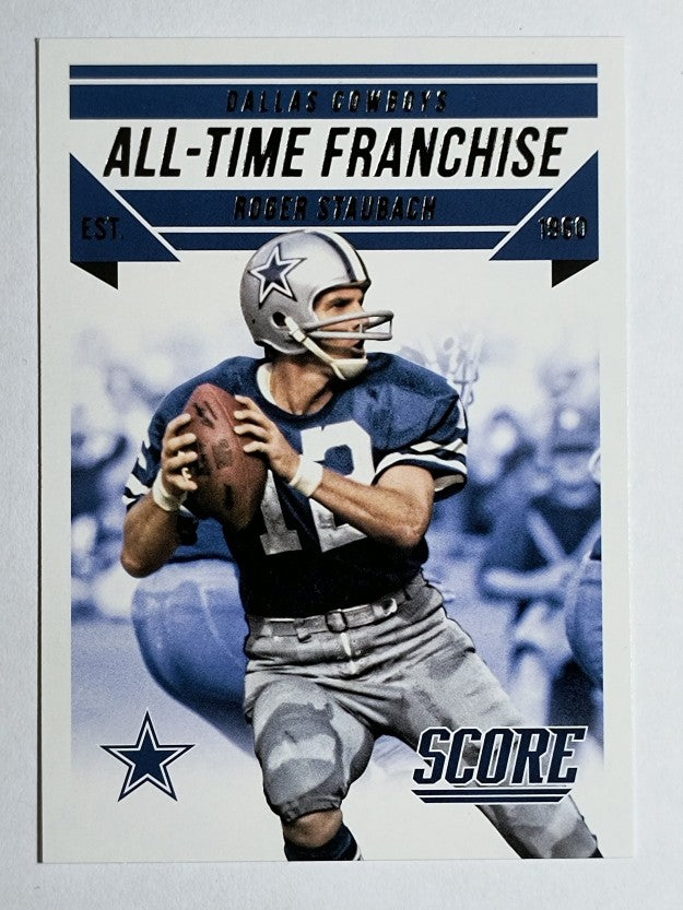 2015 Score All-Time Franchise #8 Roger Staubach