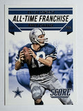 2015 Score All-Time Franchise #8 Roger Staubach