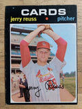 1971 Topps #158 Jerry Reuss (VG)