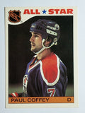 1985-86 Topps Sticker Inserts #4 Paul Coffey