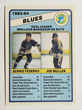1984-85 O-Pee-Chee #367 Bernie Federko/Joe Mullen SL