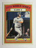 2021 Topps Heritage #27 Game 2 World Series HL