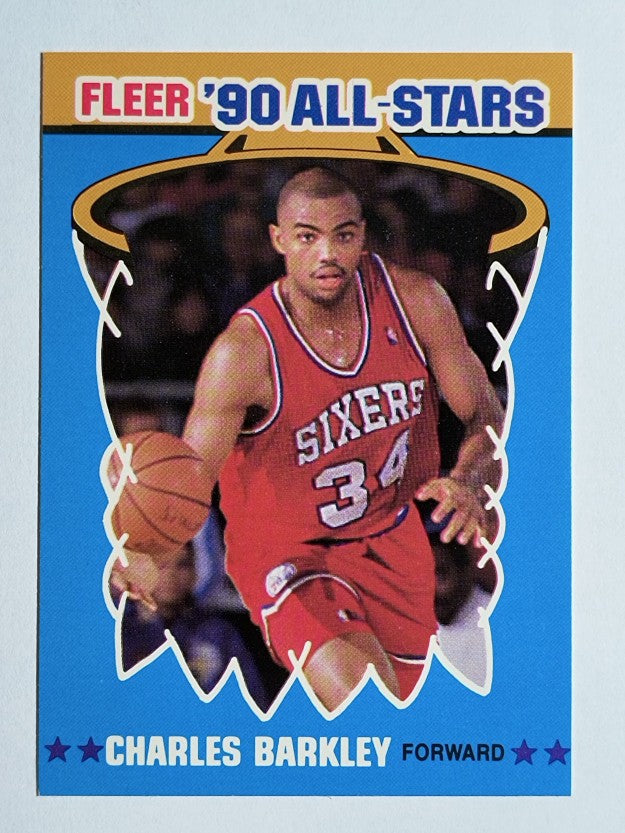 1990-91 Fleer All-Stars #1 Charles Barkley
