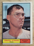 1961 Topps #431 Chuck Stobbs (VGEX)