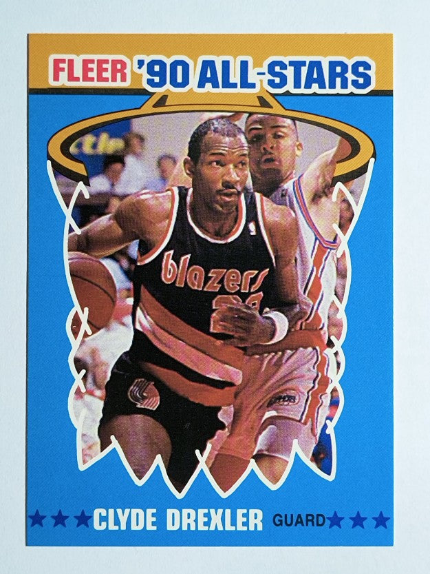 1990-91 Fleer All-Stars #11 Clyde Drexler