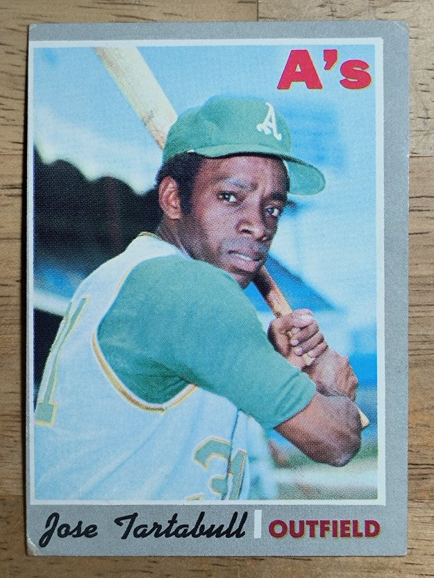 1970 Topps #481 Jose Tartabull (VGEX)
