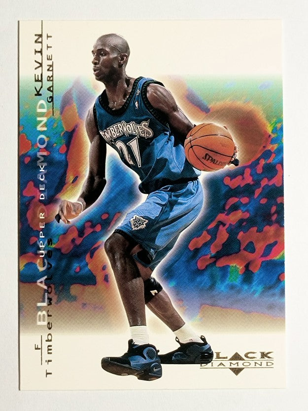 2000-01 Black Diamond #48 Kevin Garnett