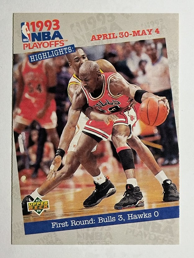 1993-94 Upper Deck #180 Michael Jordan/Stacey Augmon PO