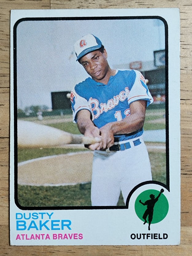 1973 Topps #215 Dusty Baker (VGEX)