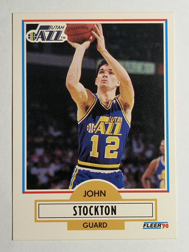 1990-91 Fleer #189 John Stockton