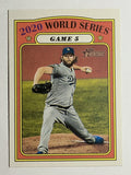 2021 Topps Heritage #29 Game 5 World Series HL